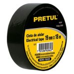 Cinta de Aislar Negro 18 mts, Pretul