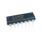 Compuerta Lógica Inversora Schmitt Trigger 74LS14 (Inversor NOT)