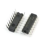 Cerrojo (Latch) Biestable de 4 Bits, Disparado por Nivel, Salidas Complementarias TTL 74LS75