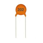Capacitor ceramico 202 (2000pf, 2nf, 0.002uf) 50V