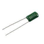 Capacitor de Poliéster 2A471J (470pf, 0.47nf, 0.00047uf) 100V