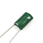 Capacitor de Poliéster 2A222J (2200pf, 2.2nf, 0.0022uf) 100V