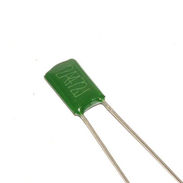 thumbnail image 2 of 25x Panasonic ECQB Film Capacitors - 50V 4700pF (4.7nF / 0.0047uF) 472 - Radial Lead 2 of 6