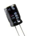 Capacitor Electrolítico 680uf 16V