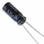 Capacitor Electrolitico 0.22uf 50V