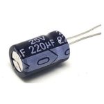 Capacitor Electrolítico 220uf 25V