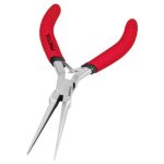 Pinza Miniatura de Punta de Aguja 6", Pretul - Image 2