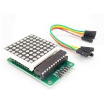 Módulo Matriz Led 8X8 MAX7219 SPI 1 Pantalla, Color Rojo