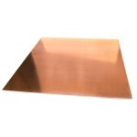 Placa de cobre 20X20 CM