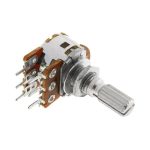 Potenciómetro Doble B10K Rotativo