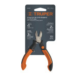Mini Pinza de Corte Diagonal 4", Mango Comfort Grip, Truper