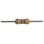 Resistencia 470 ohm 1/4W
