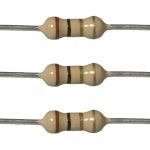 Resistencia 1 ohm 1/4W