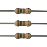 Resistencia 150 ohm 1/4W
