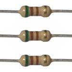 Resistencia 510 ohm 1/4W
