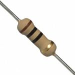 Resistencia 10 ohm 1/4W