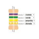 Resistencia 750K 1W