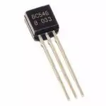 Transistor BC546 NPN 80V 0.1A TO-92