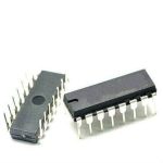 Circuito Integrado CMOS Flip-Flop Tipo D, CD4076BE