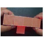 Módulo Matriz Led 32X8 MAX7219 SPI, Color Rojo