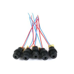 Diodo Laser Rojo 4.5 V 5mw Cabezal Negro