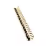 Conector Header Macho, 2.54 mm, 40 pines, Una Fila Angulo Recto 90°