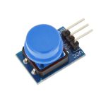 Módulo Switch Pulsador 12X12X7.3MM de 4 Pines, Color Azul