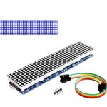 Módulo Matriz Led 32X8 MAX7219 SPI, Color Azul