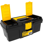 Caja Negra para Herramientas con Compartimentos 19", Pretul
