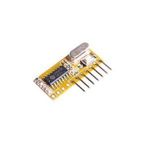 Receptor Inalámbrico PT2262, RXC6 433 Mhz, Superheterodino para AVR