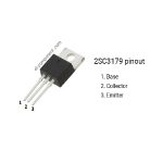 Transistor C3179, NPN, 60V 4A, 30W TO-220 - Image 2