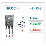 Transistor de Potencia Bipolar NPN, TIP35C 100V 25A, TO-247 - Image 2