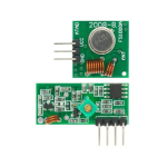 Kit de Radiofrecuencia Emisor y Receptor, 433MHz