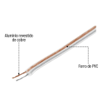 Cable para Bocina Transparente Calibre 22 AWG, por Metro - Image 2