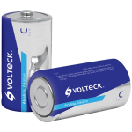 Batería Alcalina Tipo/Tamaño C, Blíster con 2 Piezas, Volteck - Image 2