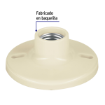 Plafonera de Baquelita 4", Volteck - Image 2