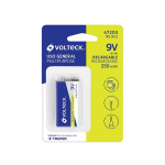 Batería Recargable de 250mAh 9V, Volteck