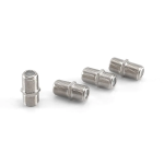 Bolsa con 4 Conectores Coaxial RG6 Tipo Barril, Volteck - Image 2