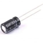 Capacitor Electrolítico 220uf 16V