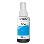 Tinta Original Epson T664 de 70ml, Color Cyan - Image 2
