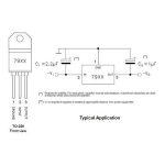 Regulador de Voltaje Negativo L7908CV -8V, 1A, -14 a -35V TO-220 - Image 2