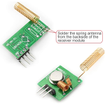 Antena Helicoidal para Módulo Emisor y Receptor 433mhz RF 2.2 DBI, 50 ohm - Image 2