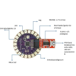 Placa genérica compatible con Arduino Lilypad ATMEGA328 - Image 3
