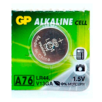 Batería Alcalina, LR44 1.5V, GP