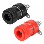 Par de Borners para Chasis 3.4X1.4CM, Rojo y Negro