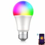 Bombilla / Foco LED Inteligente 9W E27 WiFi RGB 800 Lúmenes