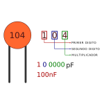 Capacitor Cerámico 153 (15000pf, 15nf, 0.015uf) 50V - Image 2