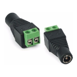 Conector de Energía Hembra con Terminales de Tornillo para Cámara de Videovigilancia CCTV - Image 2