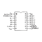 Circuito Integrado CMOS Flip-Flop Tipo D, CD4076BE - Image 2
