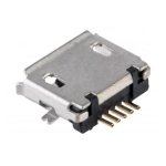 Conector Micro USB 2.0 Hembra Invertido, 5 Pines - Image 4